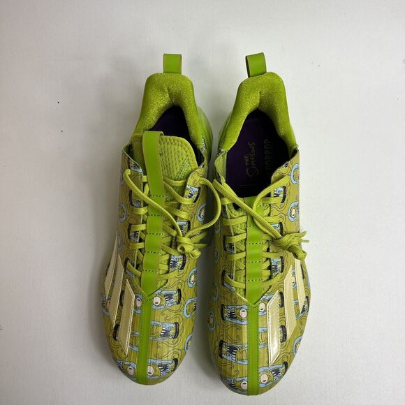 Adidas Adizero 12.0 Simpsons Treehouse of Horror Football Cleats GW1786 Men 10.5 main image 6